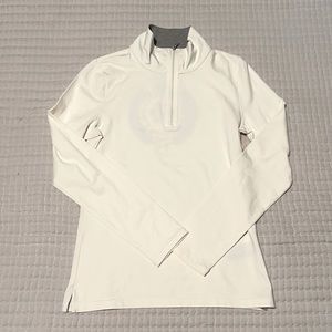 LRL women’s active wear size M off white 95% cotton 5% elastin.